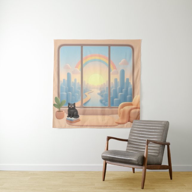 Tapiz Window to a Dreamworld (In situ)