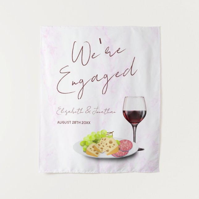 Tapiz Wine & Charcuterie Engagement Party (Anverso)