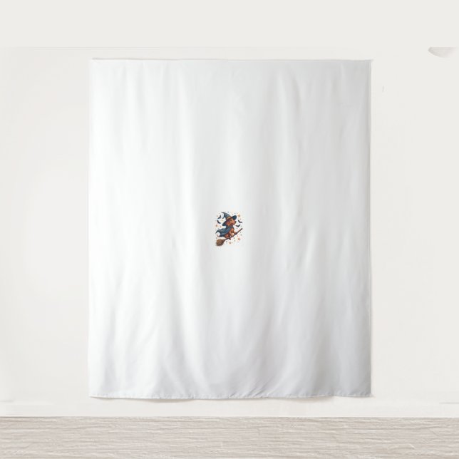 Tapiz Witchy Dachshund Delight (Anverso)