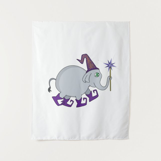 Tapiz Wizard Elephant (Anverso)