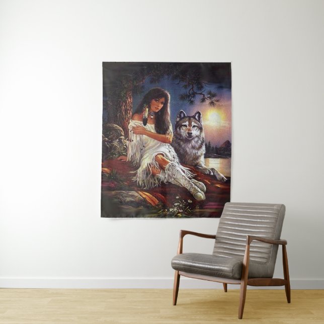 Tapiz wolf Look (In situ)