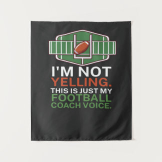 Tapiz Wonderful American Football Coach
