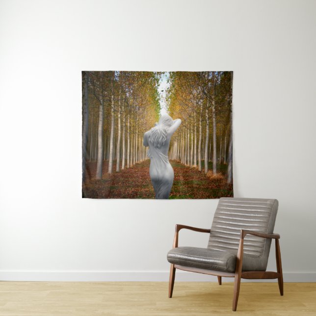 Tapiz Wood de birch plateado Nymph. (In situ (horizontal))