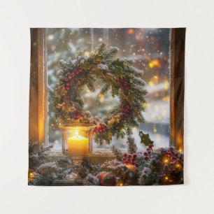 Tapiz Wreath de velas