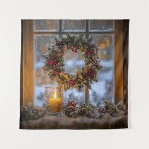 Tapiz Wreath de velas