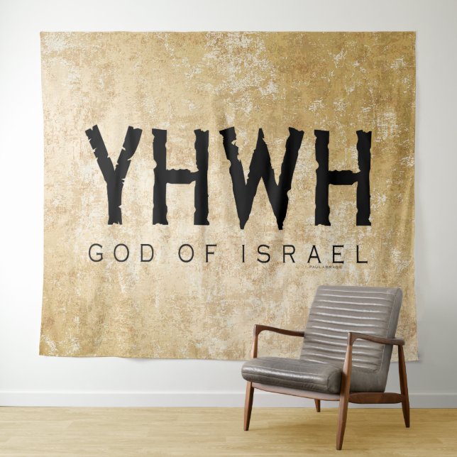 Tapiz YHWH (Jehová) (In situ (horizontal))