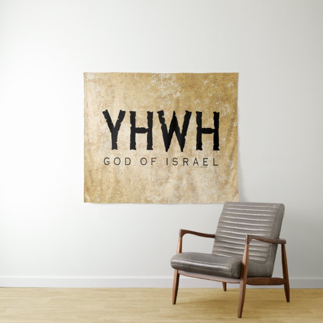 Tapiz YHWH (Jehová) (In situ (horizontal))