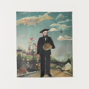 Tapiz Yo mismo: Retrato – Paisaje, Henri Rousseau 1890