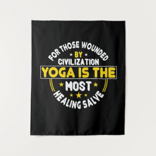 Tapiz Yoga - El Yoga Es El Bálsamo Más Curativo