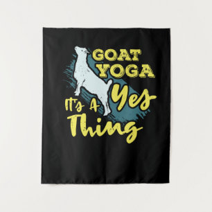 Tapiz Yoga Goat Goatyoga