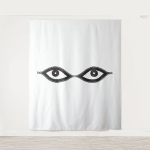 Tapiz Zipper Eyes