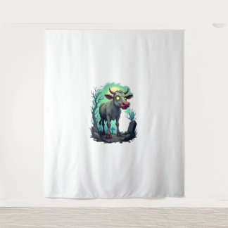 Tapiz Zombie Cow Apocalypse