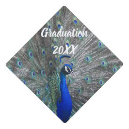 TAPÓN DE GRADUACIÓN DE FOTOGRAFÍA DE PEACOCK