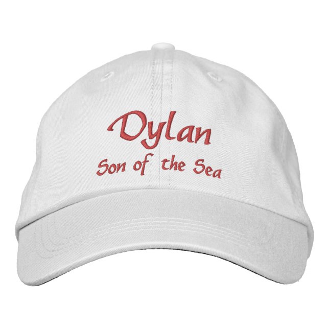 Tapón de nombre Dylan / Gorra (Anverso)