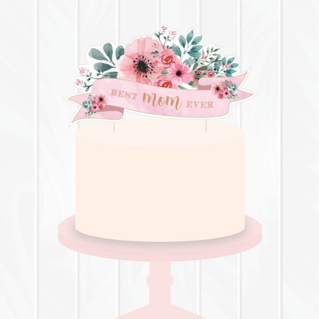 Tapón Floral Día de la Madre / Tarjeta de saludo (Subido por el creador)