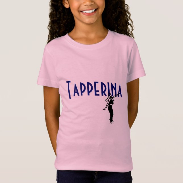 Tapperina bordó la camiseta (azul) (Anverso)