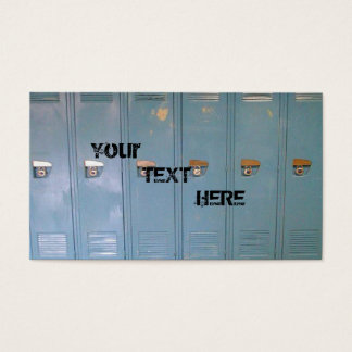 taquillas de escuelas azules