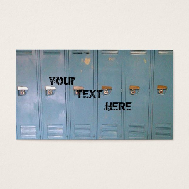 taquillas de escuelas azules (Frente)