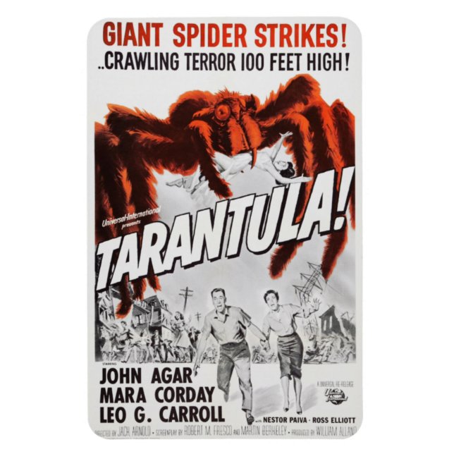 ¡TARANTULA DE LOS 50! Imán flexible (Vertical)