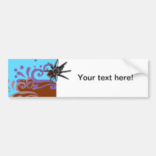 Tarantula en pegatinas para el parachoques
