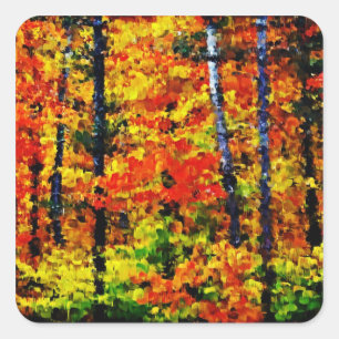 Tarde #2 - pegatinas del otoño del arte de la
