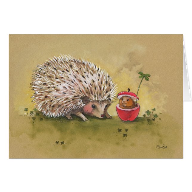 Tarde afortunada del trébol (Anverso (Horizontal))