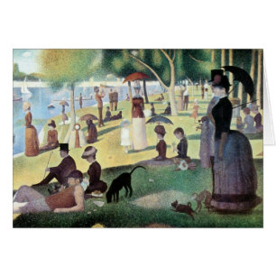 Tarde de domingo en la isla La Grande Jatte de Seu