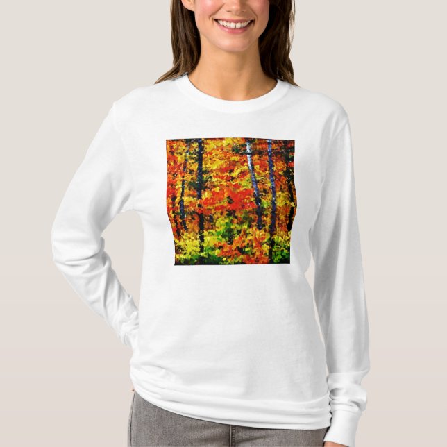 Tarde de Otoño #2 - Camiseta de arte de pintura (Anverso)
