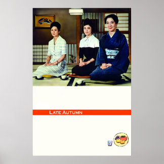 Tarde de Otoño (Akibiyori) 1960 PÓSTER DE PELÍCULA