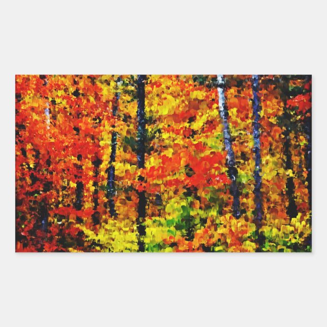 Tarde de Otoño - Pegatinas de arte de pintura (Anverso)