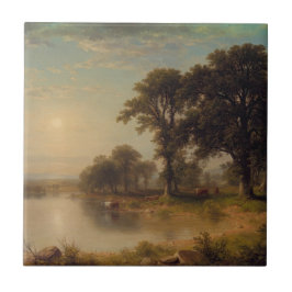 Tarde de Verano (1865) - Baldosa de Cerámica