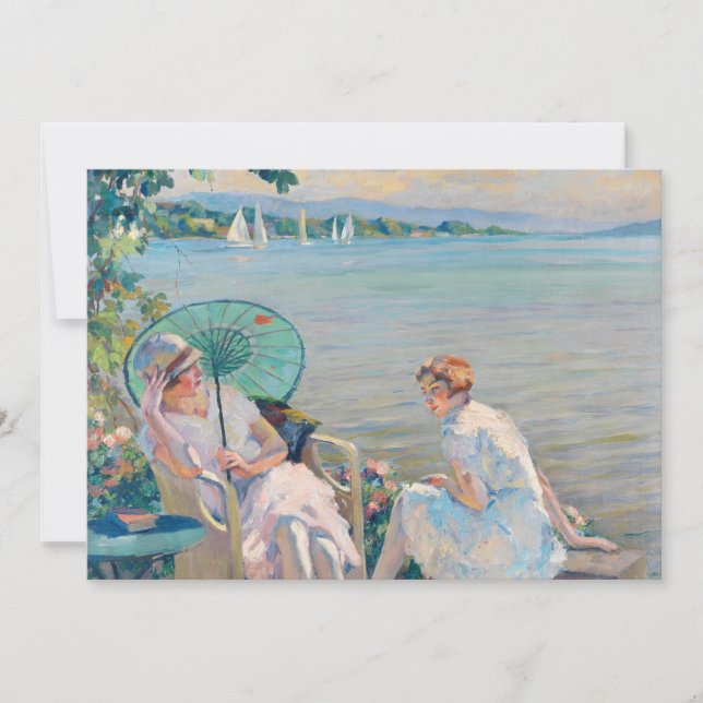 Tarde de verano en el lago | Edward Cucuel (Anverso)