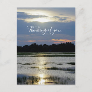 Tarde en Folly River Pensando en Ti Tarjeta Postal