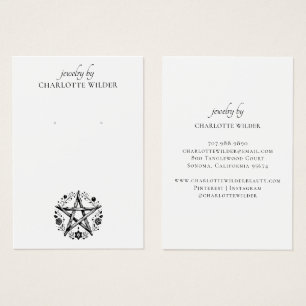 Tardina Rustica Del Pentáculo Wiccan