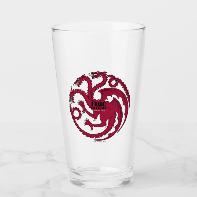 Targaryen Sigil - Fire & Blood (Anverso)