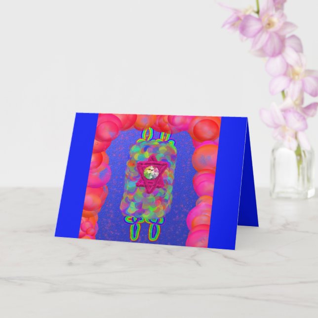 Tarjeta שִׂ מְ חַ ת ת ו רָ snihtsniht Burbret Burbuja Burk (Orquídea)