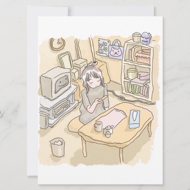 TARJETA さいくくじ　お部屋 (Anverso)