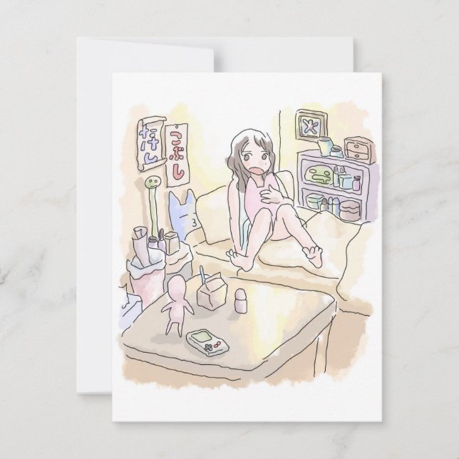 TARJETA さにれむじ (Anverso)