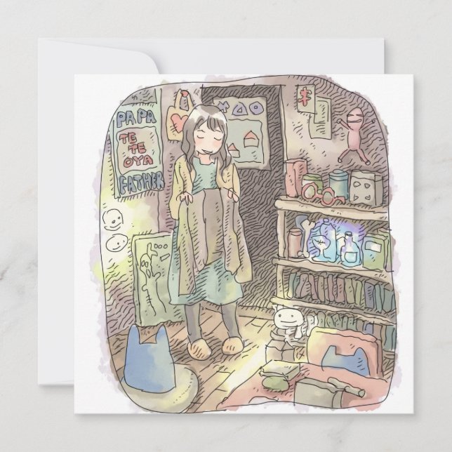 TARJETA さやしごじ (Anverso)