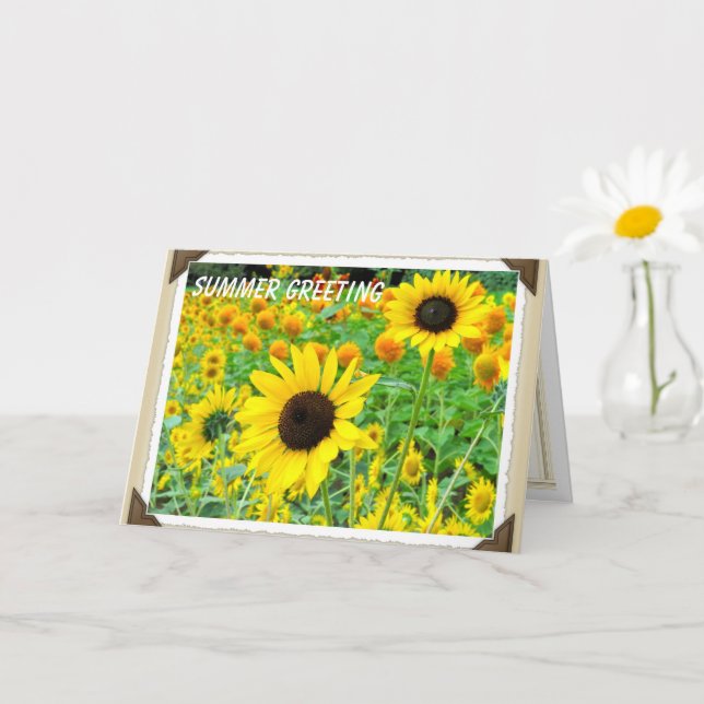 TARJETA ひ ま わ り (Planta pequeña)