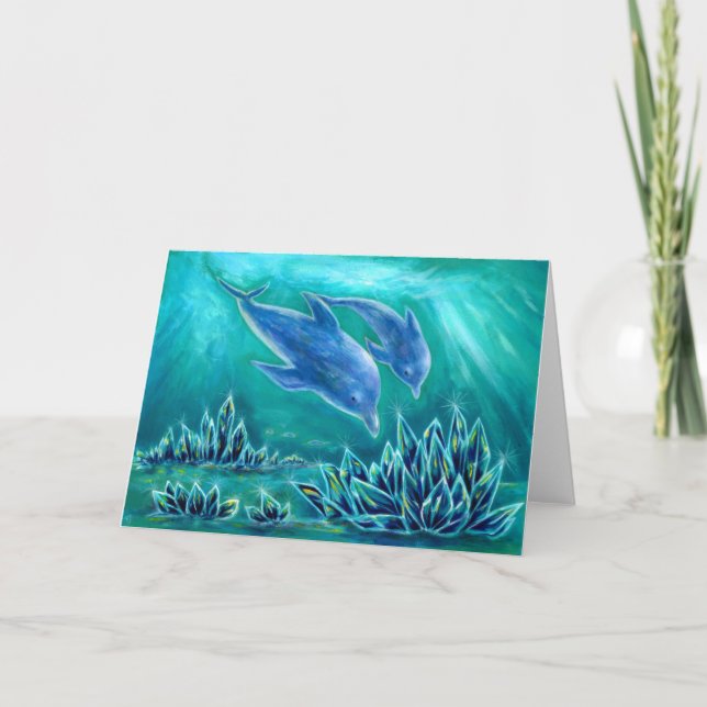 TARJETA 水 晶 と ル カ の 海1 (Anverso)
