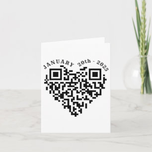 Tarjeta 01-20-2025 Funny Trump Dance Troll Qr Scan Preside