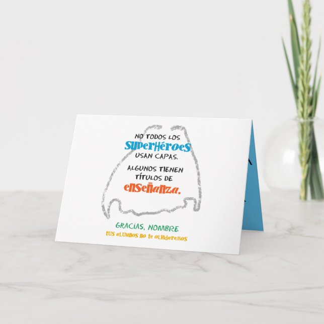 Tarjeta 1º dame nombres 656732214. No todos usan capas. A (Anverso)