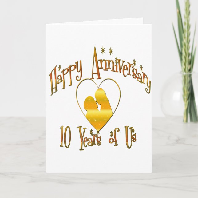 Tarjeta 10º Aniversario (Anverso)
