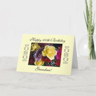 Tarjeta 100.º cumpleaños