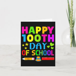 Tarjeta 100° Día De Jugadores Estudiantiles Teache Kinderg