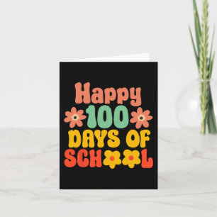 Tarjeta 100° Día De La Escuela 100 Días De La Escuela