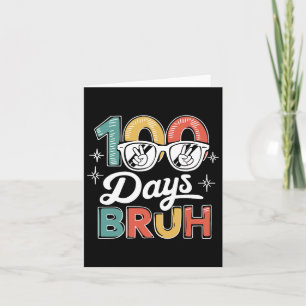 Tarjeta 100° Día De La Escuela 100 Días Mermazantes De La