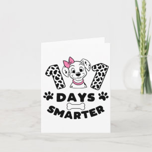 Tarjeta 100° Día De La Escuela 101 Días Más Inteligentes 1