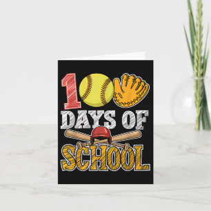 Tarjeta 100 días de deporte 100 días de escuela